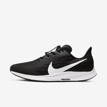 Nike Air Zoom Pegasus 36 FlyEase - Férfi Futócipő - Fekete/Szürke/Fehér